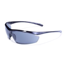 Окуляри захисні Global Vision Lieutenant (smoke) чорні